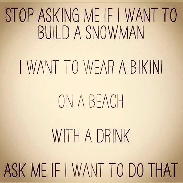nicolelisabeth's tweet photo. Please! ❄️⛄️<☀️👙 http://t.co/ZN4liKtTZ9