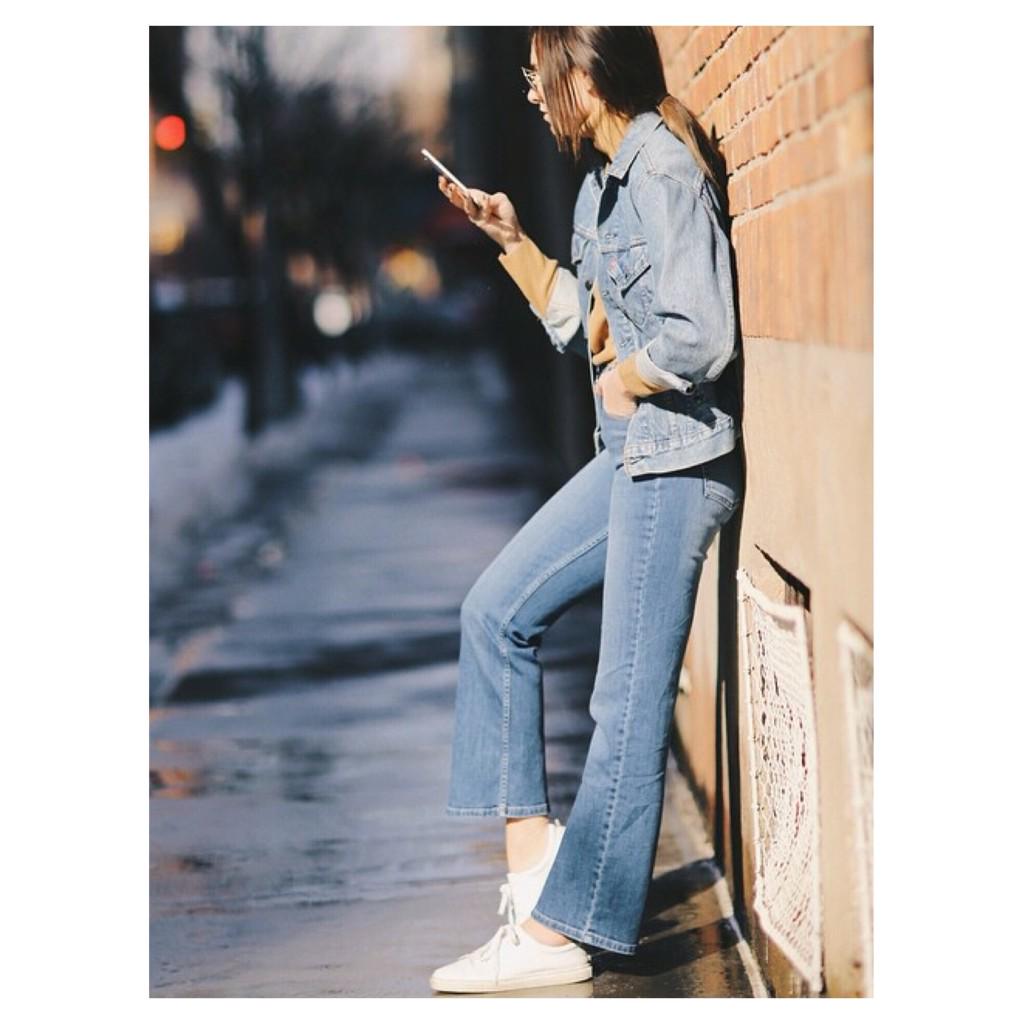 whistles flared jeans