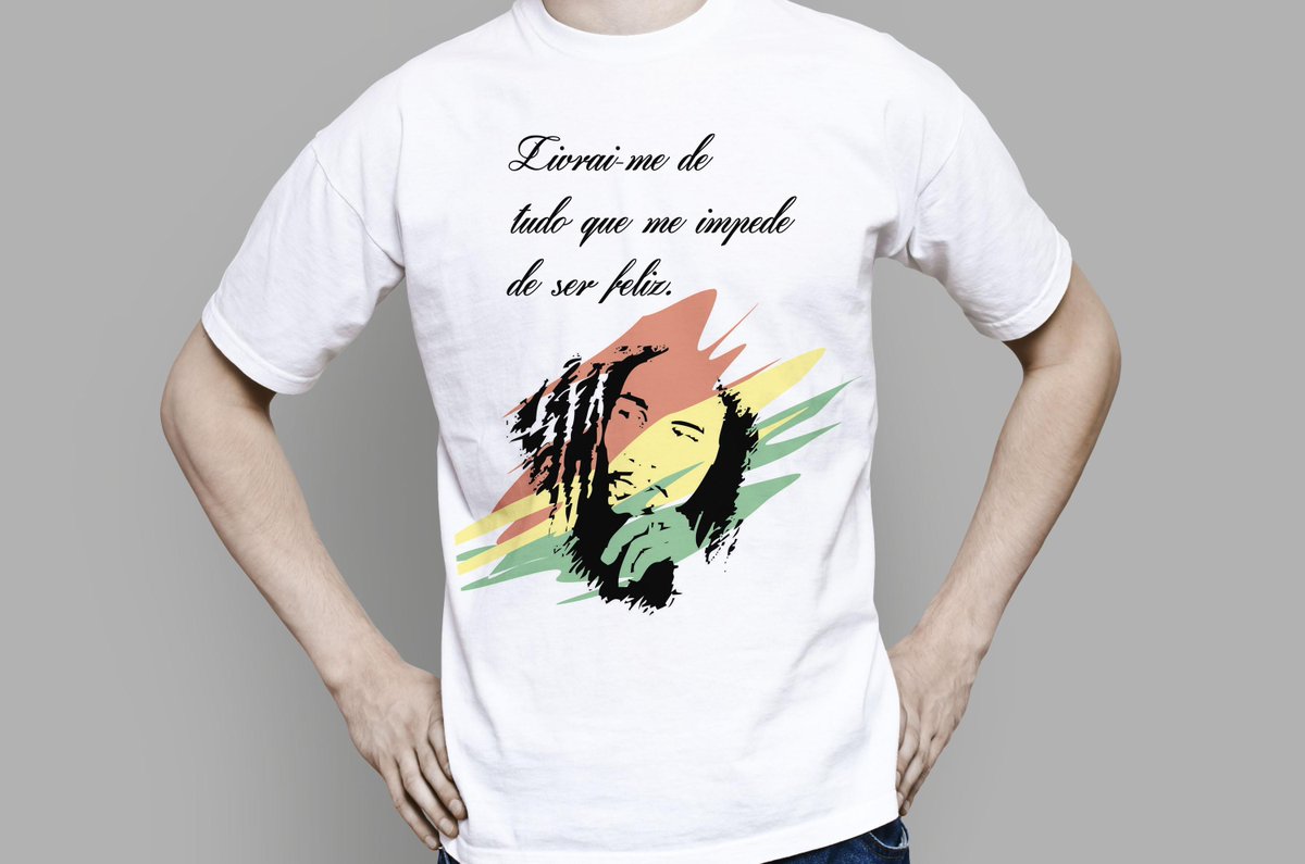 MorianStore's tweet image. Camiseta Frases do Bob Marley R$ 24,90 morian.com.br/camisas/frases…