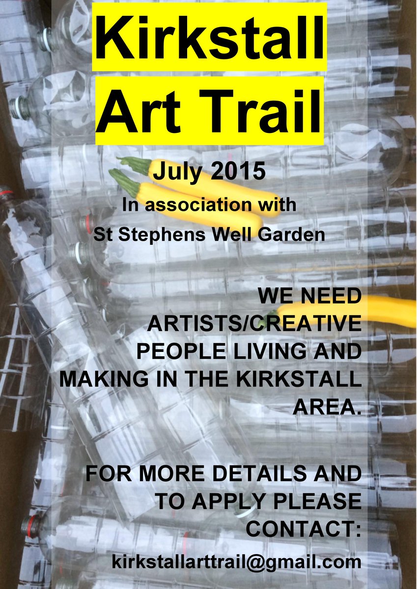 FINAL CALL FOR ARTISTS: Kirkstall Art Trail @LeedsCofArt <a href="/LeedsArts/">Culture Programmes, LCC</a> <a href="/EastStreetArts/">East Street Arts</a> <a href="/Kirkstallbridge/">Kirkstall Bridge Inn</a> <a href="/kirkstallbrew/">Kirkstall Brewery</a>