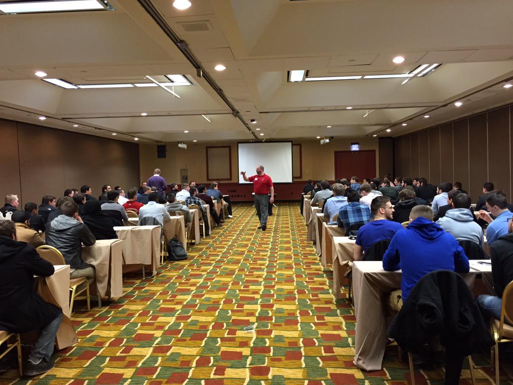 NJ_Kappa_Sigma's tweet photo. Full house at brother Cliff Keens Session at Garden State Multi District Conclave @KappaSigmaHQ #GSMC2015 #ΑΕΚΔΒ http://t.co/2kOLoKfxTX