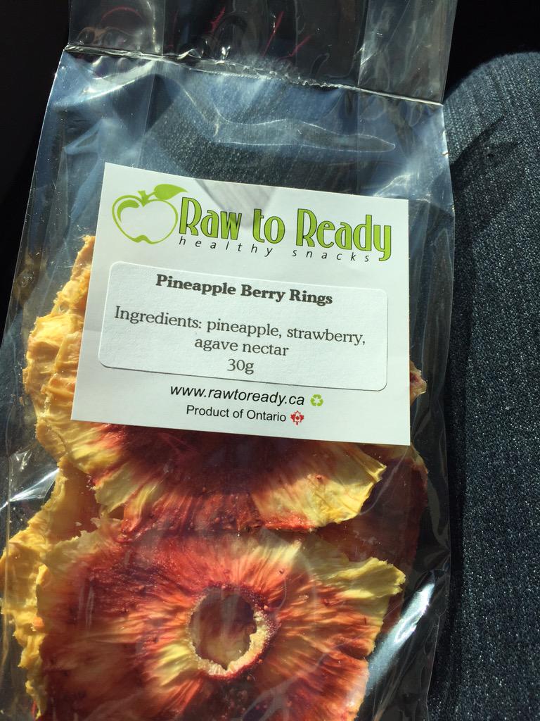 Some healthy & tasty road trip snacks! Thanks @Rawtoready 😀🍍🚘 #shopsmallbiz #SupportLocal @Buckinghammeats