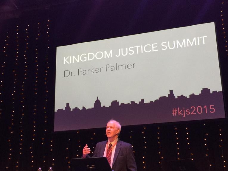 alexgeejr's tweet photo. #DrParkerPalmer is dropping knowledge on us at #kjs2015 this afternoon. We're both speakers. @ja_madison http://t.co/EP7ZDioNAw