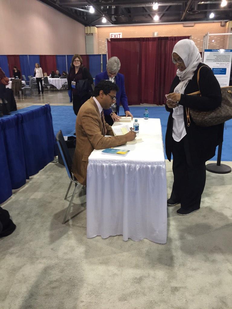 kilani19's tweet image. Didn&apos;t get to meet @Atul_Gawande at #hpm15 but enjoyed his talk immensely. Very inspiring!