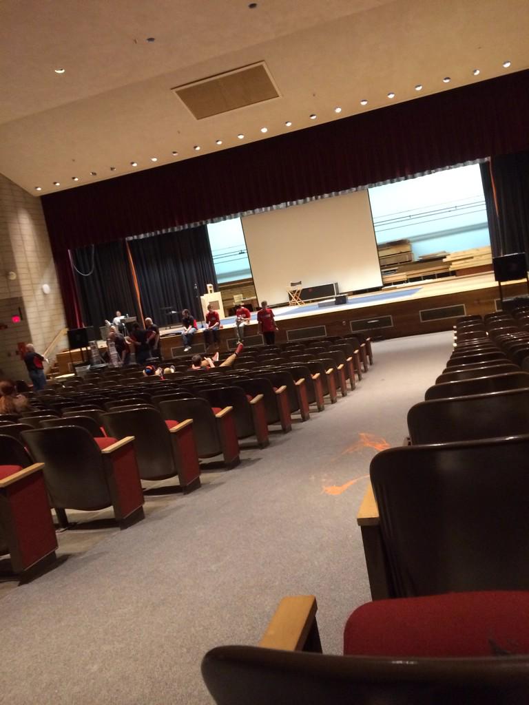 It's a quiet afternoon on the practice field.  #omgwaterbury