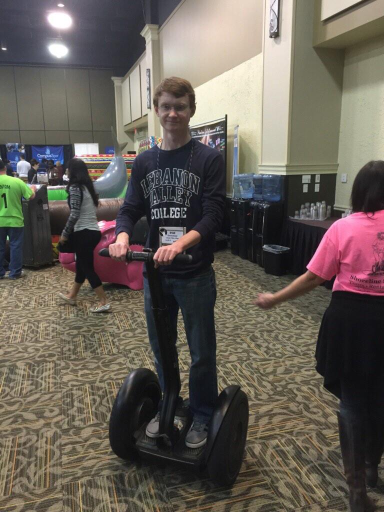 LVCspb's tweet image. “@RGoernemann: Just casually ridding a Segway on this Saturday afternoon http://t.co/S6Gd4dd44t” #apcahershey15