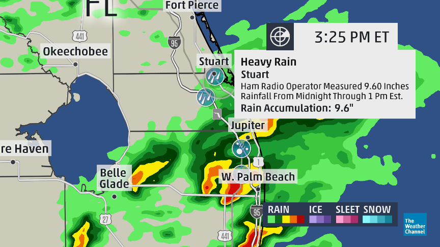 The Weather Channel On Twitter Heavy Rain In Stuart Fl Today