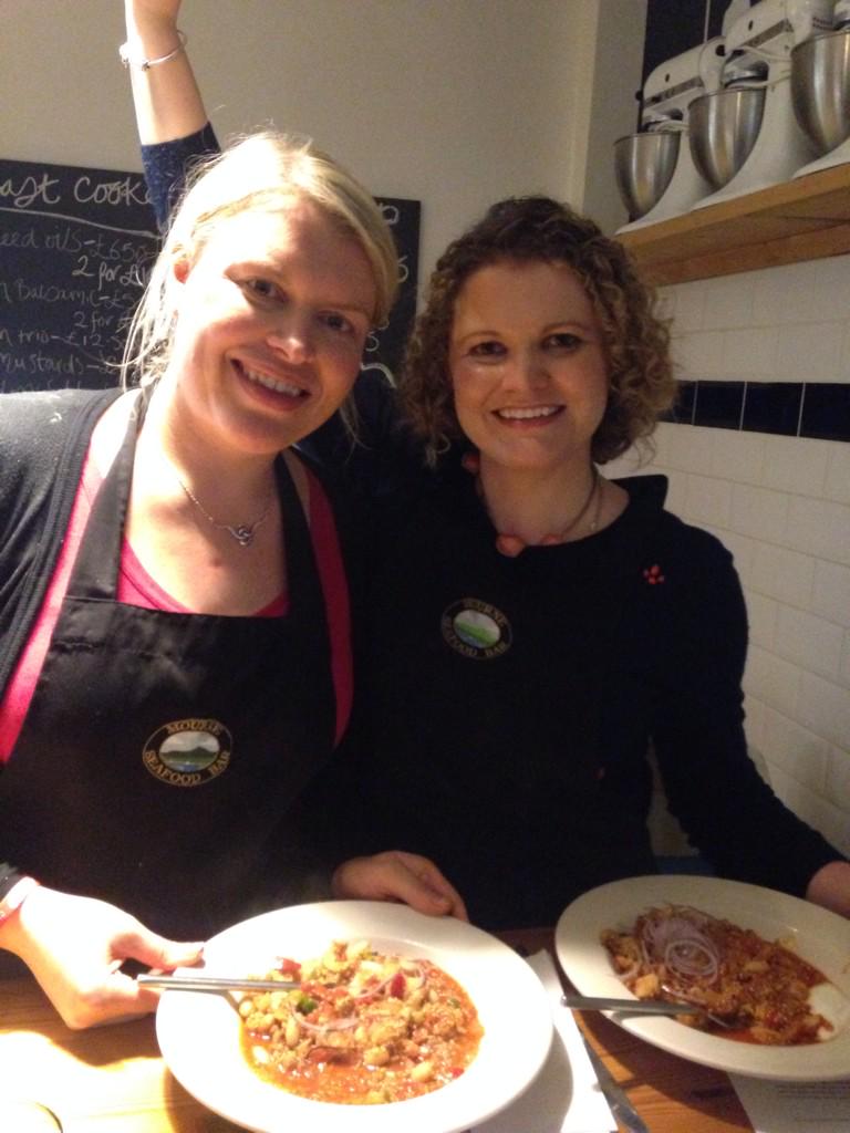 CurlyIrishAsh's tweet photo. Had a great time@Mexican cooking nt @belfastcookery Wayne was some Craic!Who knew chicken stock could be used as oil! http://t.co/AIQFdjeK7A