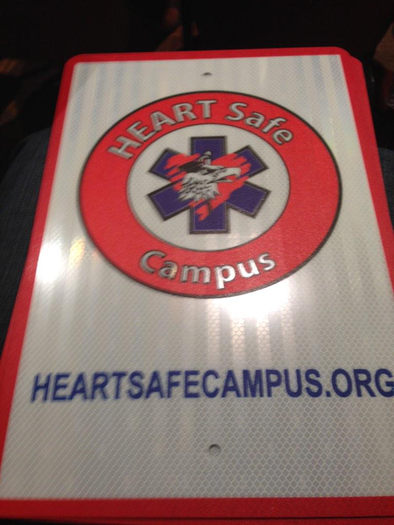 Congrats to Fordham University for being designated a HEARTSafe Campus #NCEMSF #FUEMS