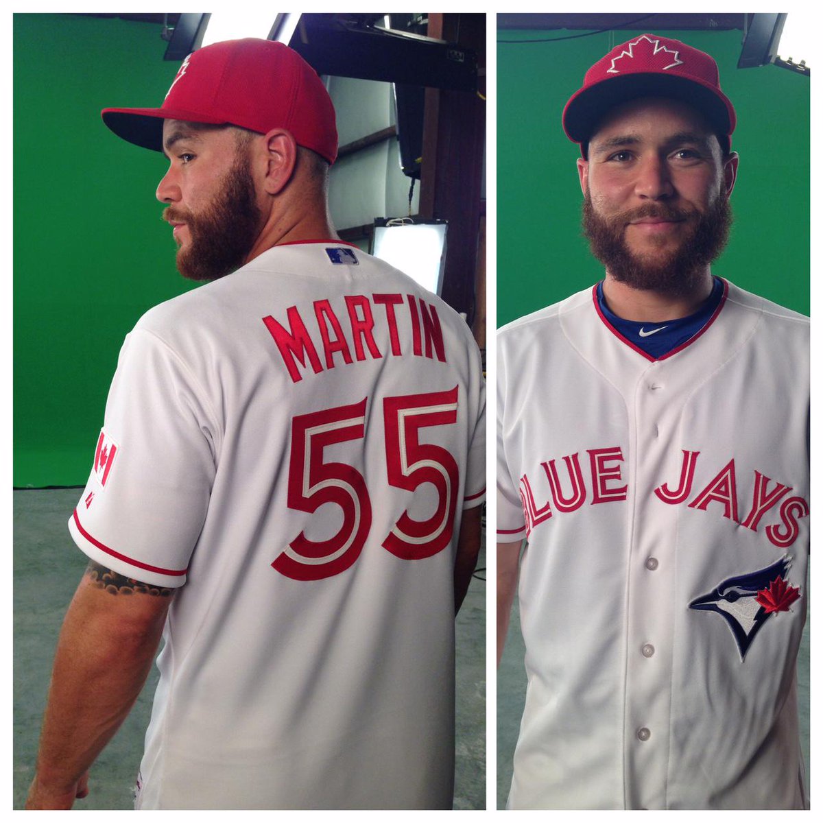 blue jays red jersey day