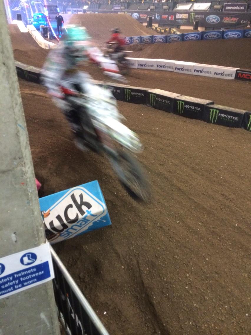 Bit close..to me I mean.!!!✊🏁 <a href="/arenacrossuk/">ArenacrossUK</a>