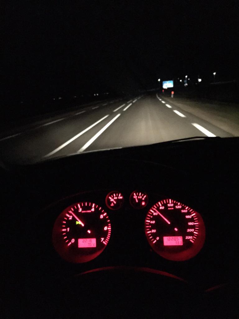 Onderweg naar <a href="/ClubPrins/">Club Prins</a> beuknight it is!!!