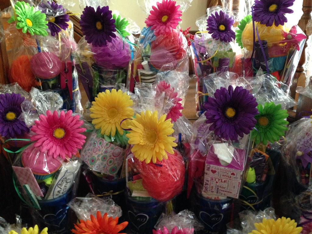 Making these for our next AYJ Fund Smiles project for the kids at the Jimmy Fund Clinic. What a great day!