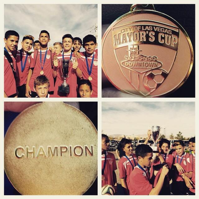 avtv's tweet photo. Congratulations to our BU-14 team for winning the 2015 Las Vegas Mayor's Cup. #AVFC #Predators #Champions #DoingBig… http://t.co/PNrPuuWIPQ