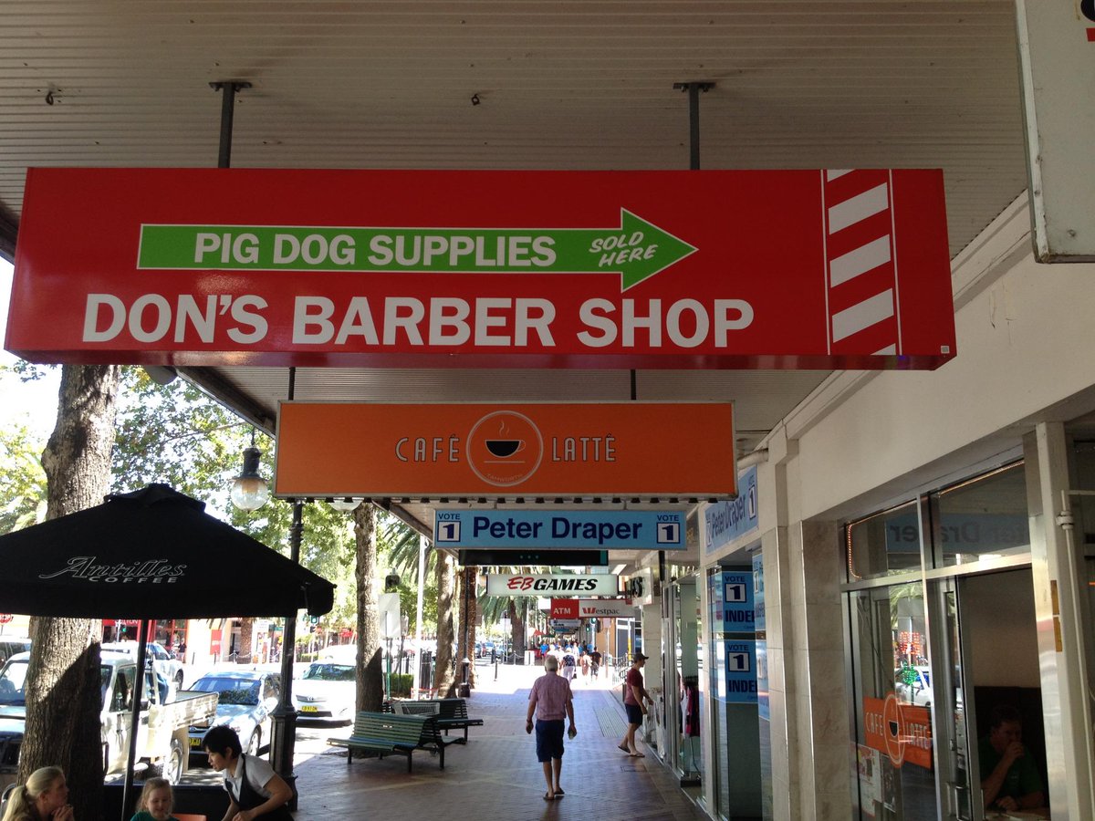 Everything for the sporty and well groomed country gentleman in Peel St, Tamworth, NSW