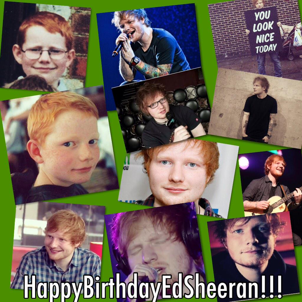 Happy Birthday Ed Sheeran! 