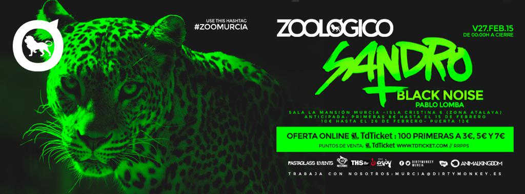 DirtyMonkeyMur's tweet photo. No se habla de otra cosa en #Murcia!El #Viernes27DeFebrero toca ZOOLOGICO CLUB @laMansionMurcia! Entradas 10€ volando http://t.co/Gvue78TSSw