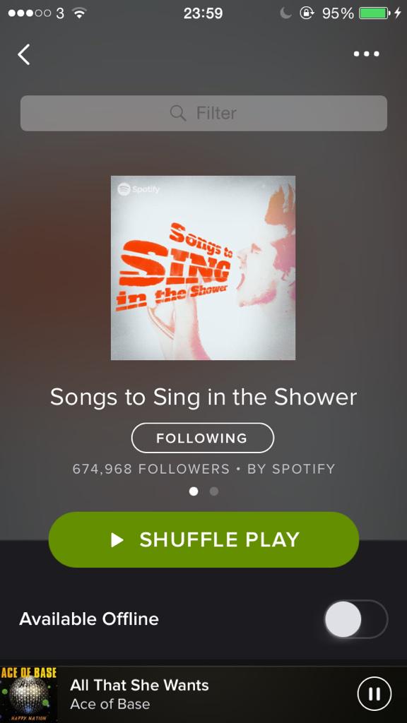 abipob_'s tweet photo. This is by far the best playlist I have come across on spotify #Spotify i love you http://t.co/KYpbPHdpJE
