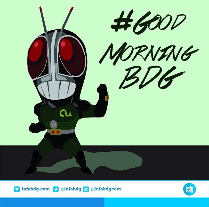 "If you receive a little kindness, give them a large serving." - Tendou Souji , Kamen Rider Kabuto #GoodMorningBDG