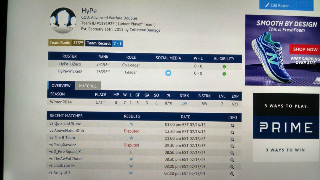 HyPeWicKeD_'s tweet image. 7-1 Lets Goo w/ @excessivetm Should Be 10-1