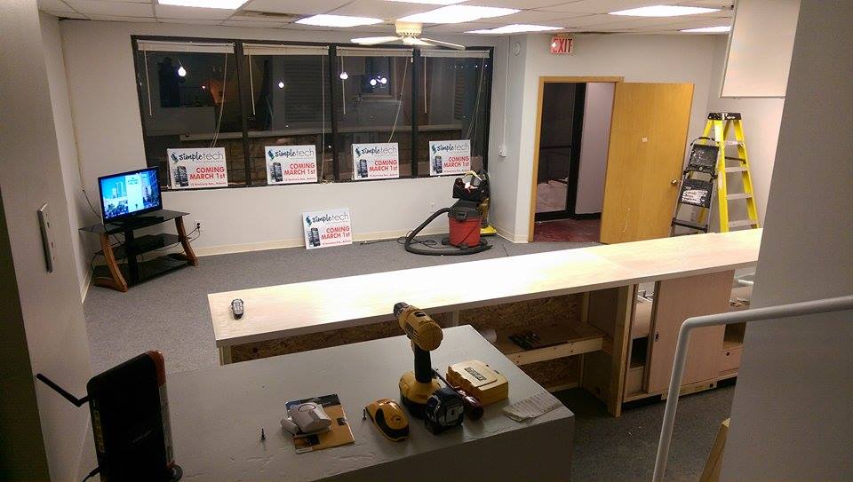 SimpleTech315's tweet image. Our Auburn, NY retail location is coming along nicely!