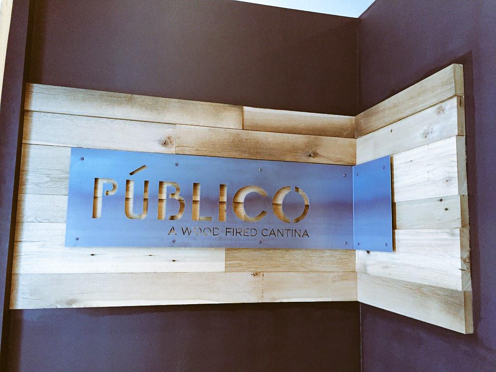 SPACEarchitects's tweet photo. Welcome to @Publicostl. This is what greets you at the front door. #design #STL #buildingcoolstuff http://t.co/I8m0pI0PcV