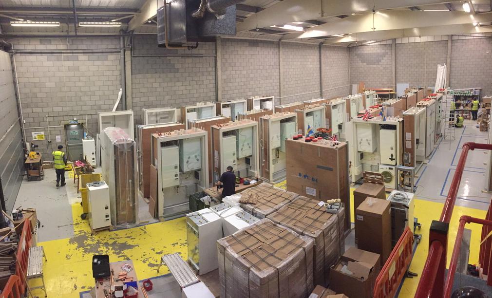 ModCellTweet's tweet photo. #FlyingFactory principles applied to #manufacture of 600+ domestic #m&e #prefab units by @SkanskaUKplc @innovate_uk http://t.co/9jzU0yhf7B