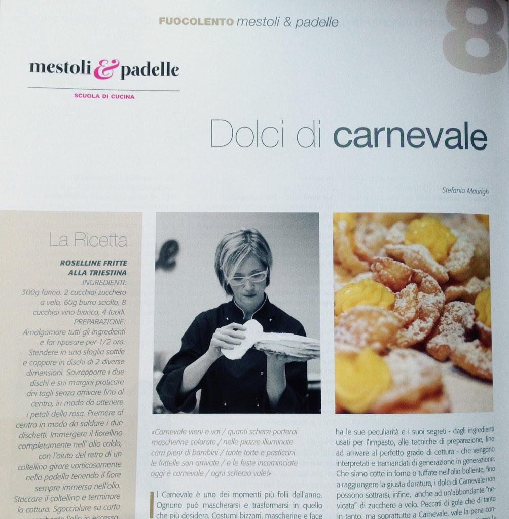 MicolPisa's tweet photo. #martedìgrasso #Carnevale 🎉 🎭 #dolci la mia #ricetta #rosellinefritte e l'articolo di @faniaste su #Fuocolento #FVG http://t.co/97AI5naBe1