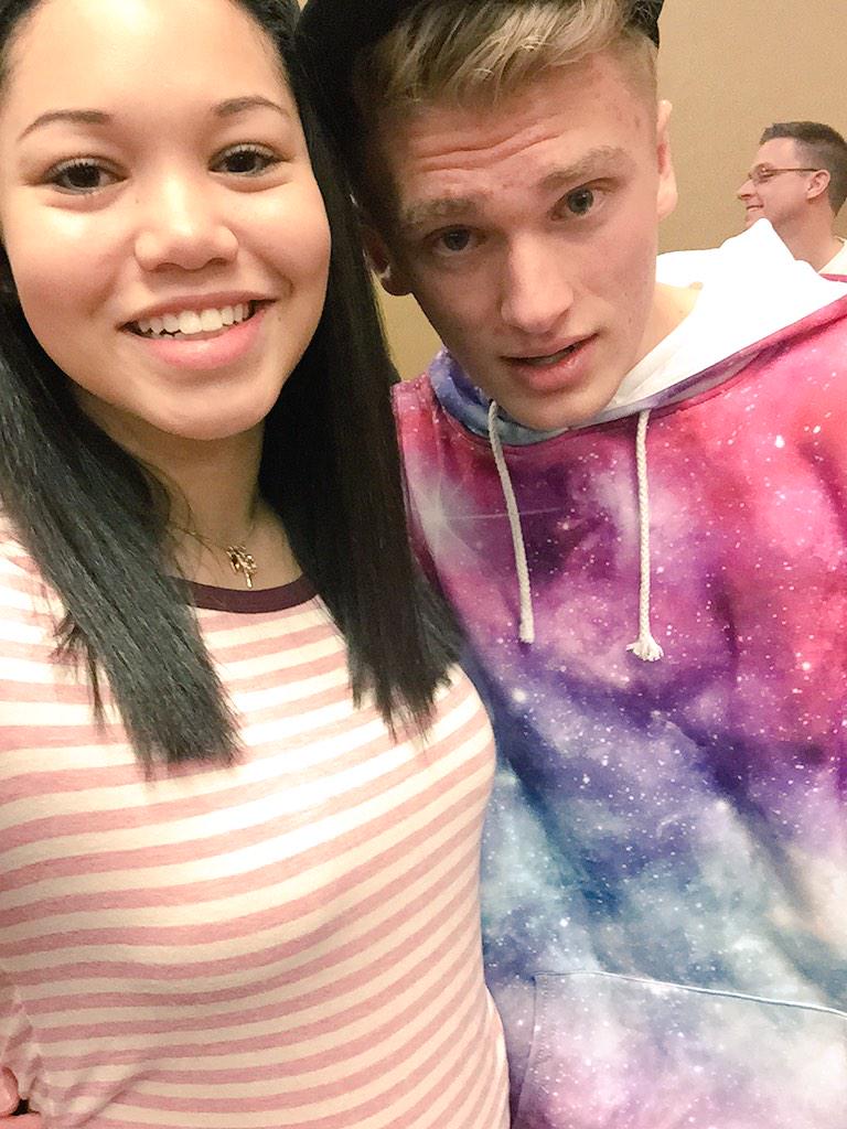  IM ABOUT TO SLEEP SO HAPPY BIRTHDAY BB      (we both look like potatoes but it\s ok) 