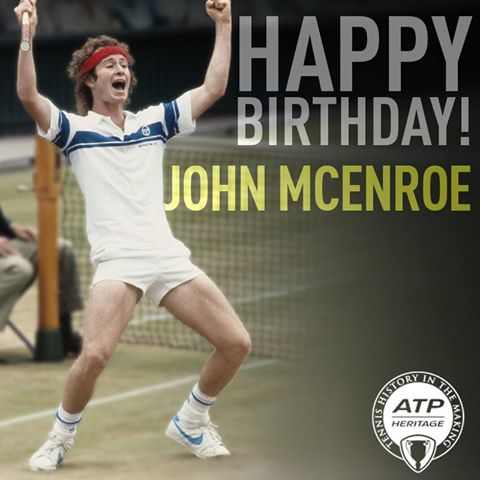 Happy Birthday to John McEnroe! 