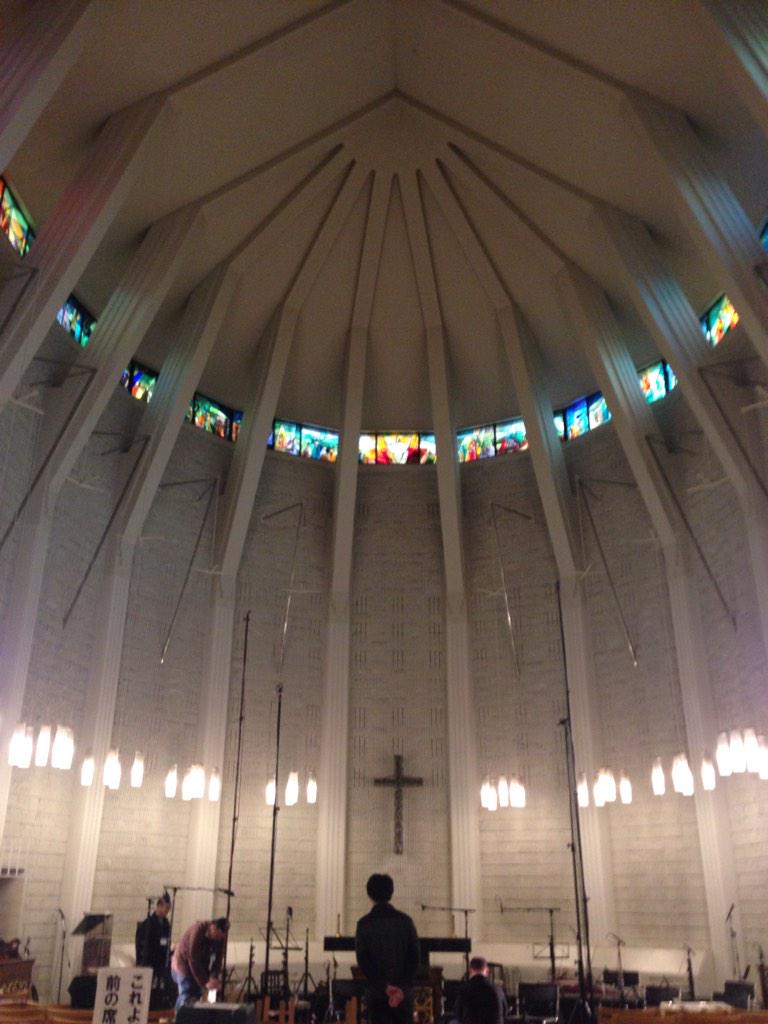 טוויטר Bach Collegium Japan בטוויטר 今日から神戸松蔭女子学院大学にて録音がスタートします 美しいチャペル の中にマイクがニョキニョキ 土曜日にはこのチャペルでのコンサートがありますので ぜひお出かけください Http T Co 2o0cbxcgyt