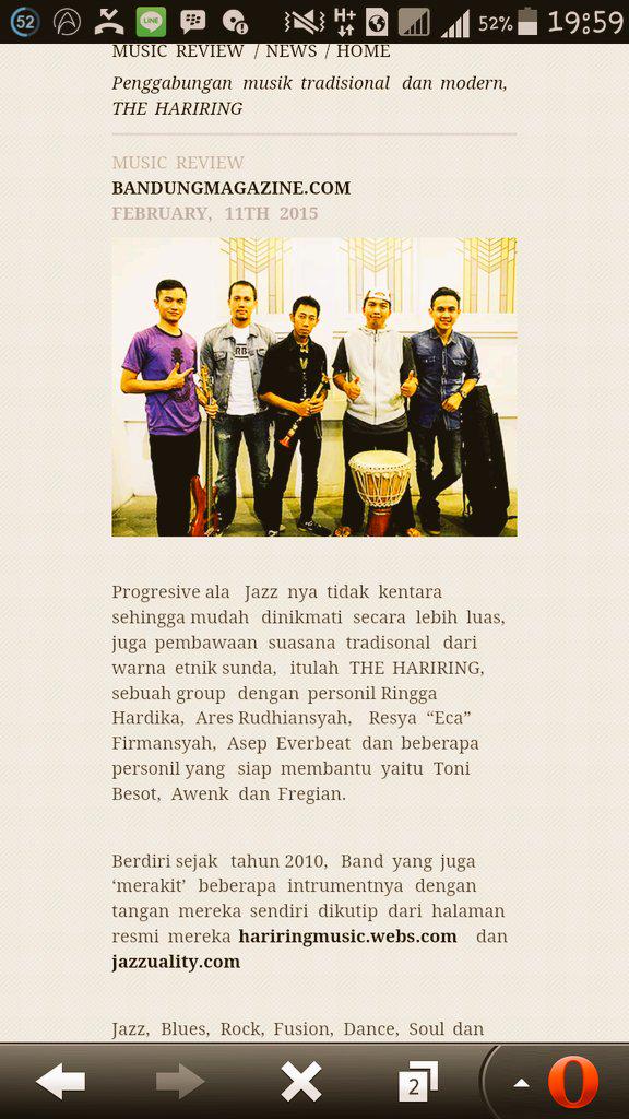 Resyafirmansyah's tweet photo. The Hariring Live @Braga_Citywalk @Jazzuality at Pre Event @JavaJazzFest Bragajazzwalk Bandung Come &amp; join With us 😊 http://t.co/33y7Nurm4c