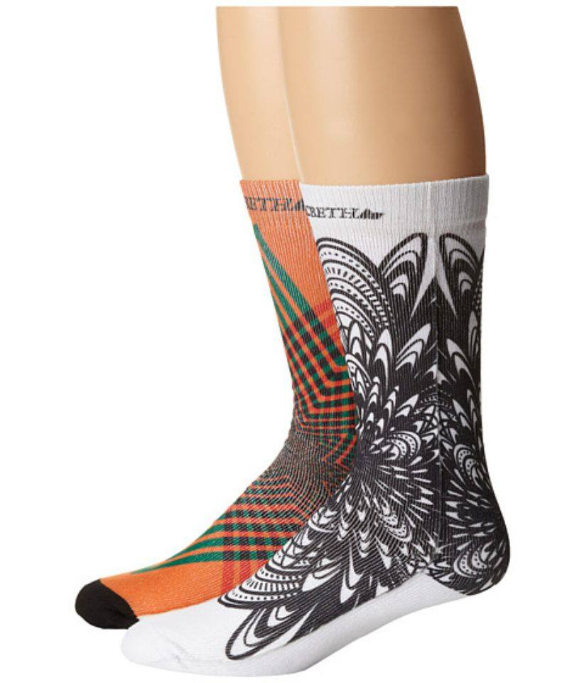 Macbeth Mike Schulz 2-Pack No Show Socks