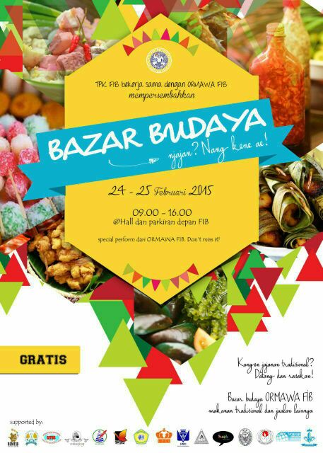 Yuk "@BEMFIBUA: Njajan? Nang kene ae. Bazaar FIB! 24-25Feb'15 09.00-16.00 <a href="/Hall/">Hall</a>&amp;parkiran FIB UA <a href="/basket_fib/">FIB UNAIR BASKETBALL</a> "