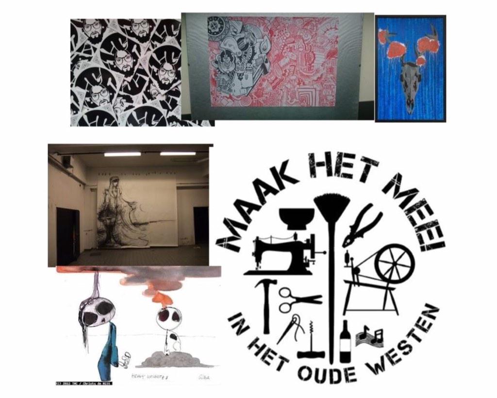 Maak Het Mee! #PopUp #Expo as za 21/2 en zo 22/2 in #Rotterdam met #WittyArt Info: on.fb.me/1vBnnNT