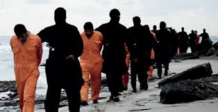 SyneticGlobal's tweet image. ISIL video shows Christian Egyptians beheaded in Libya fw.to/cor6z4O