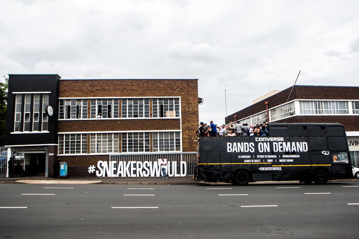 BeanstalkSA's tweet photo. Sneak peak at what we did in Durban this past weekend at the @Converse_Africa Bands on Demand event. More info soon! http://t.co/gdh90NimiI