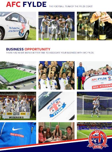 AFCcommercial's tweet photo. OPPORTUNITIES: Why not take a look at how #AFCFylde can help you grow your business http://t.co/fNa5jYHHS1 http://t.co/PDazGsRNDp