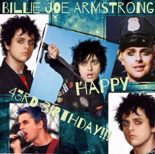 Billie Joe Armstrong 

( V & G of Green Day )

Happy 43rd Birthday to you!!!

17 Feb 1972  