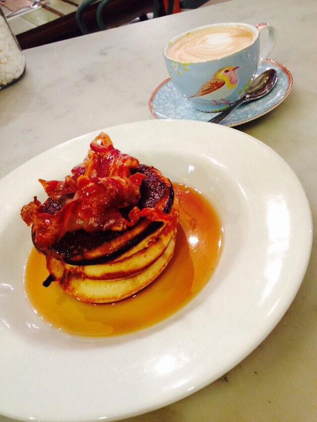 AvocaBelfast's tweet photo. Happy #PancakeTuesday followers! We're having a pancake stack w/ bacon and maple syrup in our cafe! #Avoca #belfast http://t.co/f52V56kkMI
