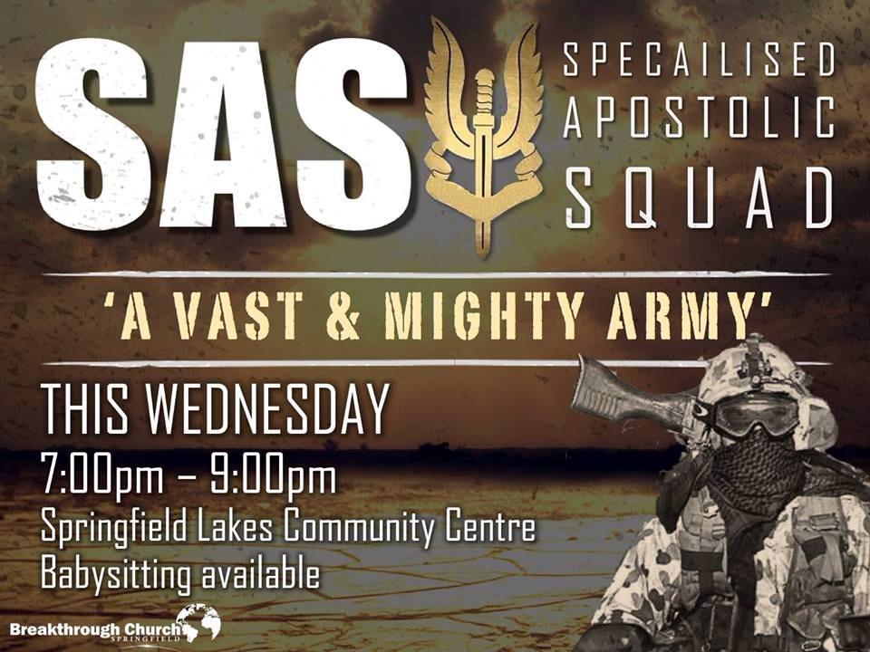 Raising an army is our goal for 2015...