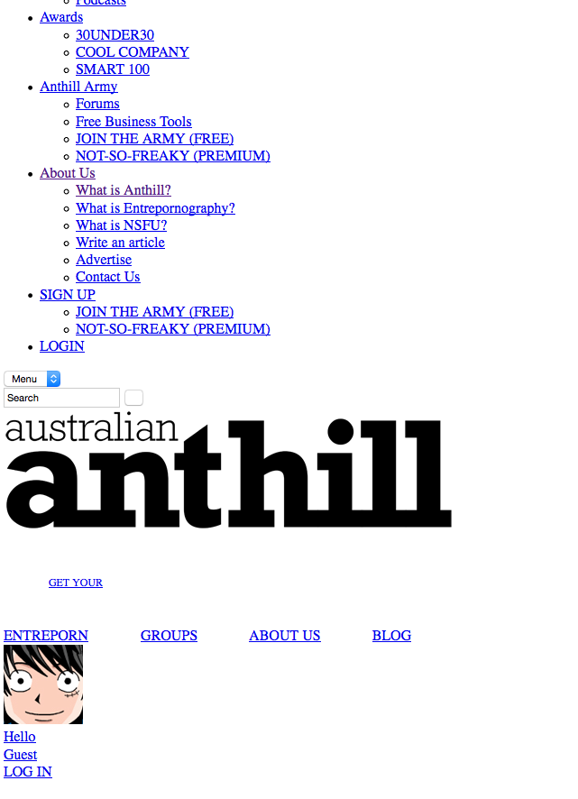 koobs's tweet image. .@AnthillMagazine Can we get your site fixed under TLS please? #HTTPSEverywhere