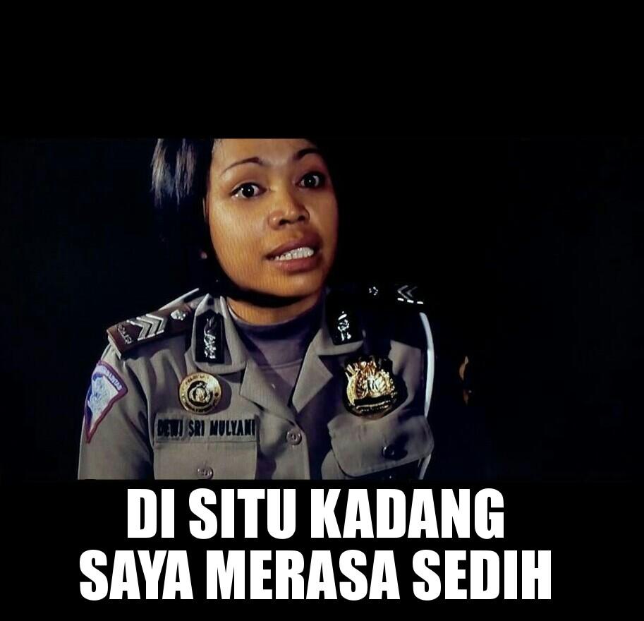 Kocak Meme Di Situ Kadang Saya Merasa Sedih Sempat Viral GeniusPoop