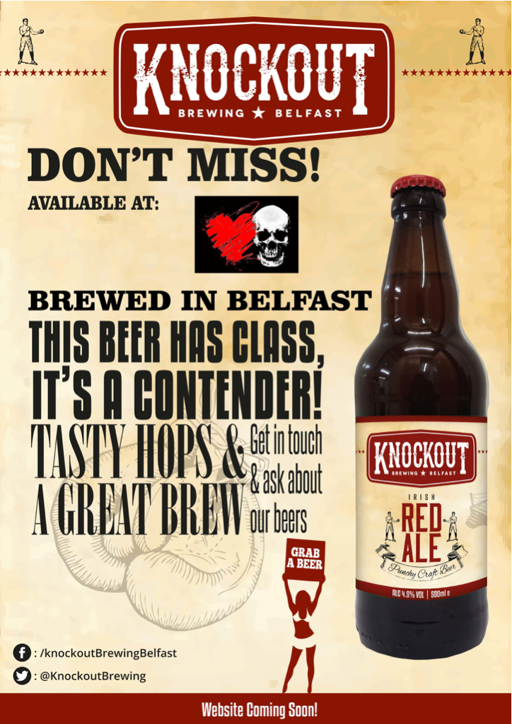 After sampling our beers last week we are now stocked in <a href="/LoveandDeathInc/">Love and Death Inc.</a>.