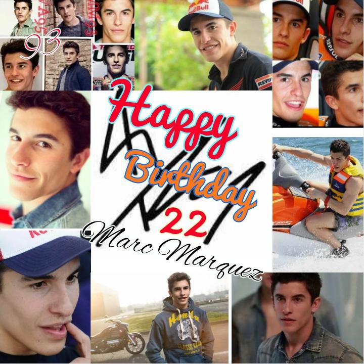  Happy Birthday to you Marc Marquez Alenta! Have a perfect day Baby Alien;) Te amo :* 