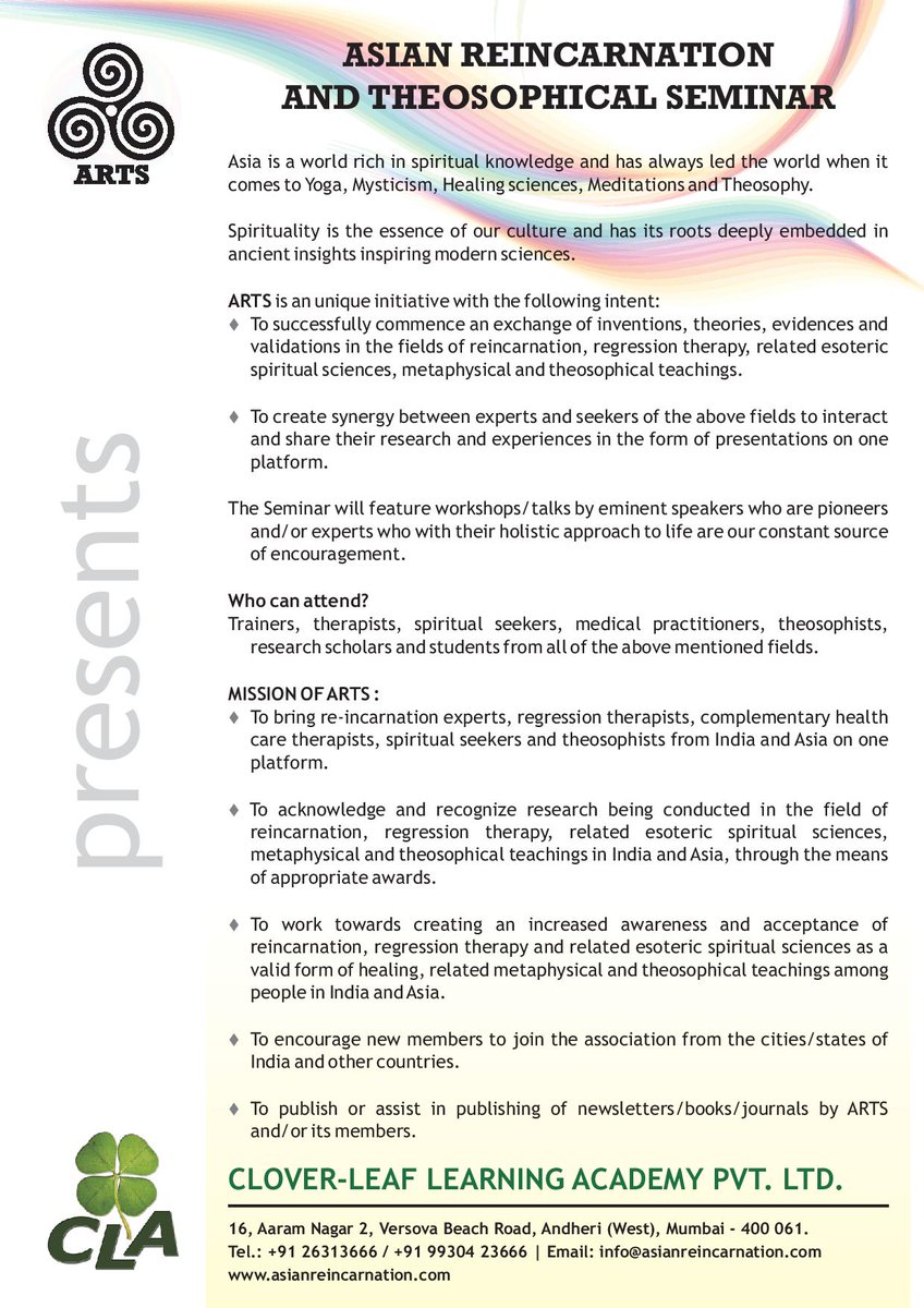 ARTS_India's tweet photo. About ARTS - http://t.co/uAIQXc2p1k