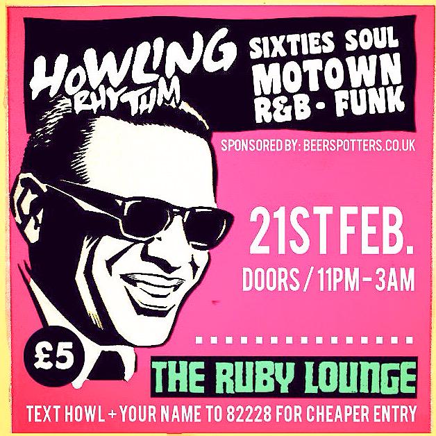ricklees's tweet photo. S.A.T.U.R.D.A.Y @howlingrhythm at @TheRubyLounge #howlon #howlingrhythm http://t.co/TIH8cjTaF8