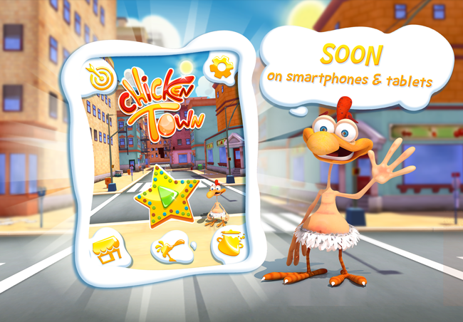 Remi_Dodo's tweet photo. At least chicken can fly! RT @ChickenTownGame: Chicken Town is coming soon on the Android and Apple stores! Yay! http://t.co/2YP5cYOEu3