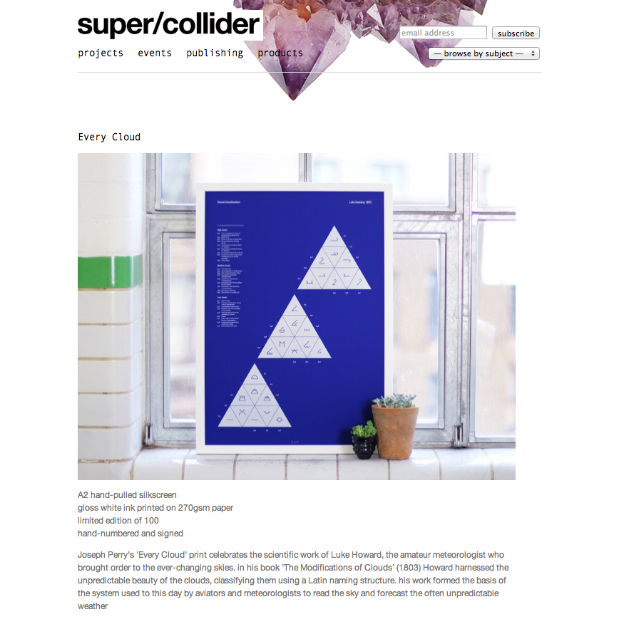 Joseph__Perry's tweet photo. Every Cloud now up for grabs via @super_collider store. Go check for all your sciencey needs. http://t.co/P4i8CPpekV http://t.co/bIiYYRqw2Z