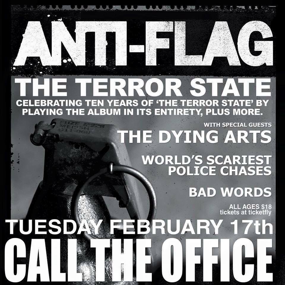 badwords (@wesaybadwords) on Twitter photo Punk Show tonight at <a href="/Call_The_Office/">Катюшка собственная</a> with <a href="/anti_flag/">VES</a>, <a href="/TheDyingArts/">THE DYING ARTS</a>,World's Scariest Police Chases and BAD WORDS Punk Show tonight at <a href="/Call_The_Office/">Катюшка собственная</a> with <a href="/anti_flag/">VES</a>, <a href="/TheDyingArts/">THE DYING ARTS</a>,World's Scariest Police Chases and BAD WORDS